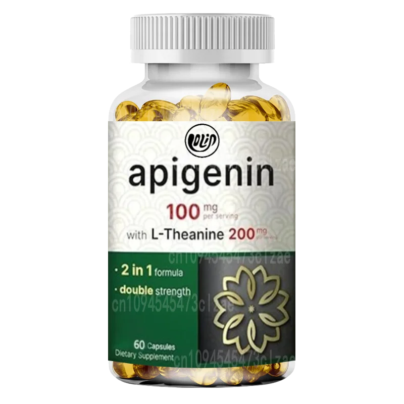 

Apigenin 100 мг содержит L-аналин — добавка для релаксации супер сна — комплекс антиоксидантов и аминокислотов