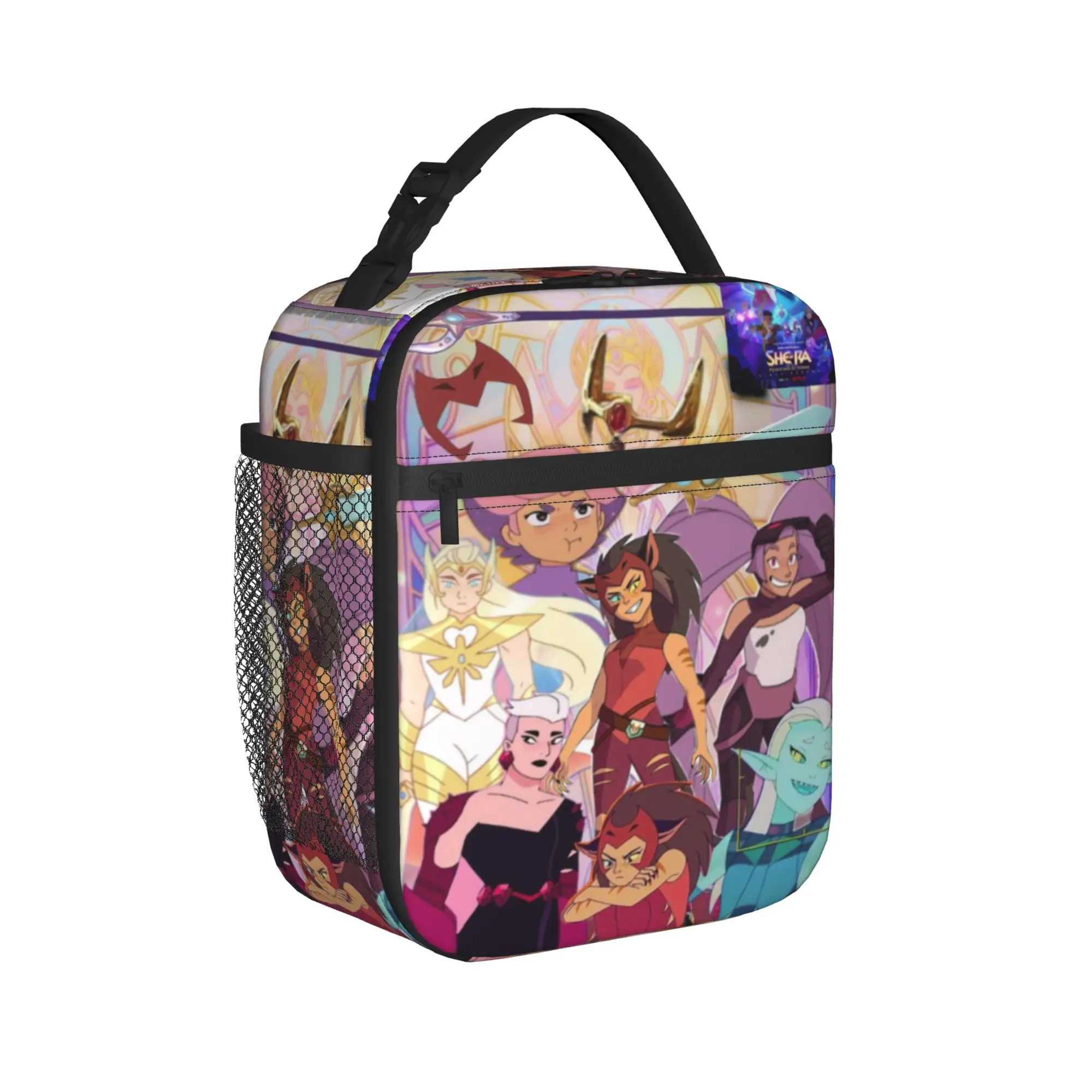 She-Ra and the Princesses of Power Insulated Lunch Bags Food Container Bags Portable Thermal Cooler Lunch Boxes For Picnic