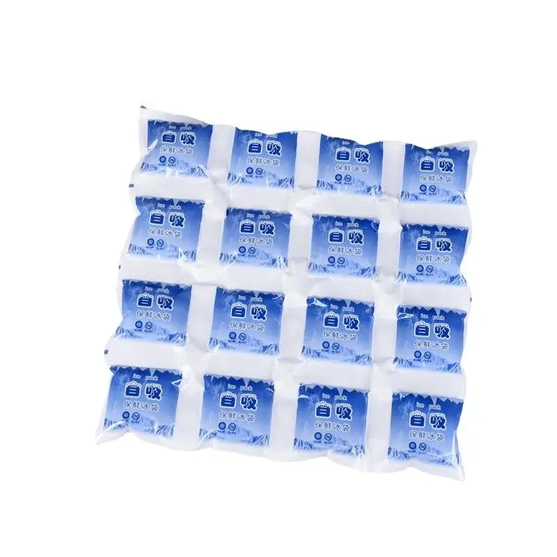 【YA】Reusable Gel Ice Bag Automatic Water Absorption Insulated Ice Pack Pain Cold Compress Cooling Bag Food Keep Fresh Ice Pack