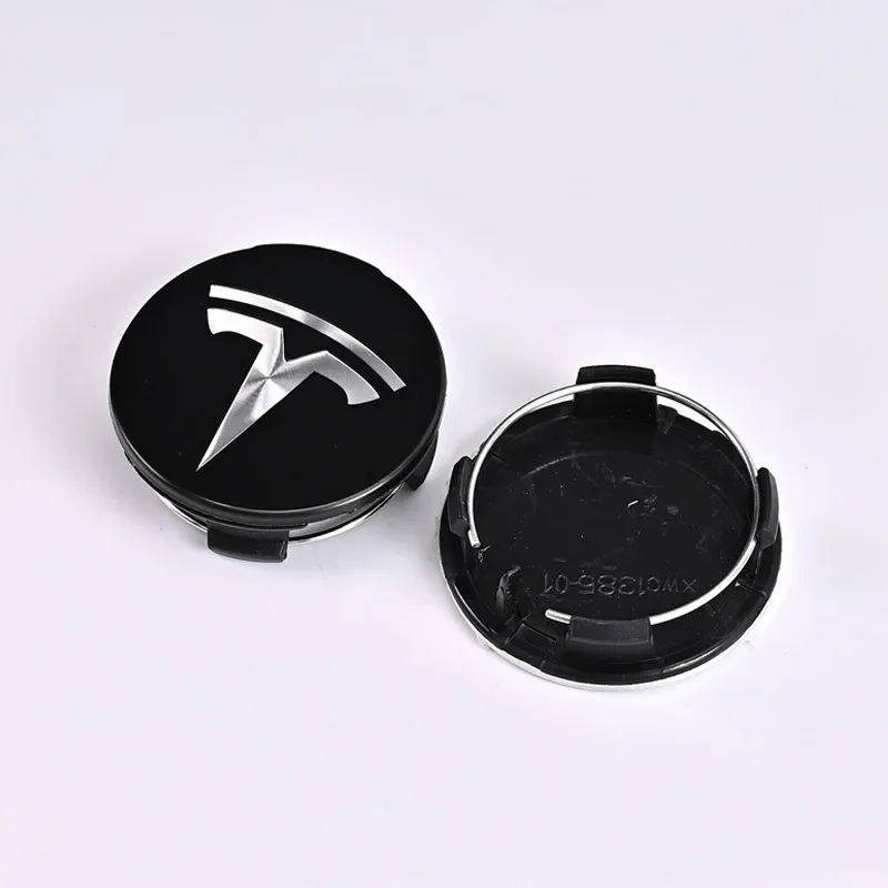 Black Silver 4pcs