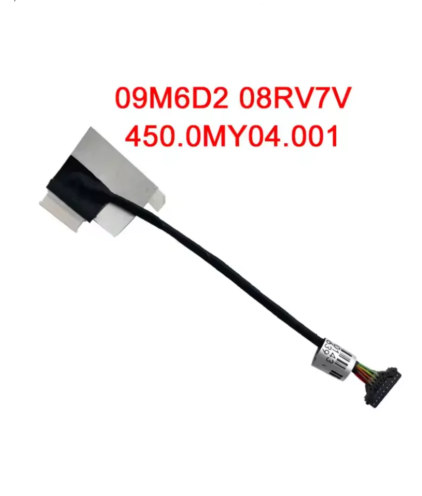 Novo cabo de bateria para laptop, conector de linha para dell inspiron 5410 5420 5425 5415 5418 5620 5510 5515 5518 vostro 5510 5515 5518
