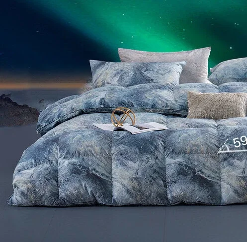 Class A down quilt imported 95 white goose down winterantibacterial core warm