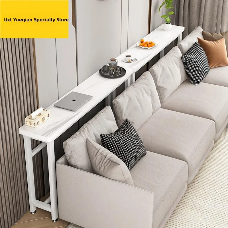 Ultra-Thin Sofa Back Long Strip Storage Rack Bedside Cabinet Wall-Near Narrow Cabinet  Filler Door Back Storage Organizer