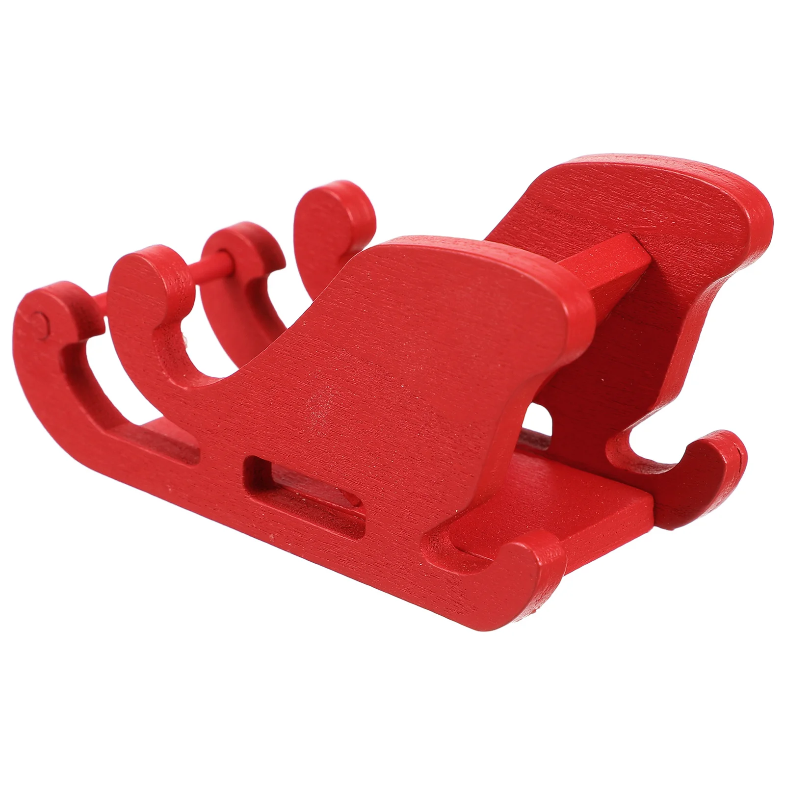 

Wooden Sleigh Decoration Christmas Tree Hanging Ornament Tabletop Christmas Sleigh Vintage Holiday Sled Centerpiece Decor