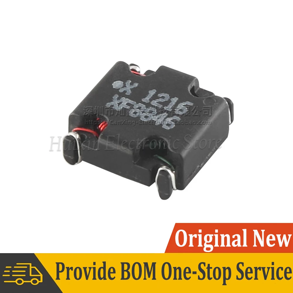 2pcs SMT SMD Common Mode Choke Coil Inductor Inductance 0.88mH 880uH 1.63A Switching Power Supply Filter XF8846