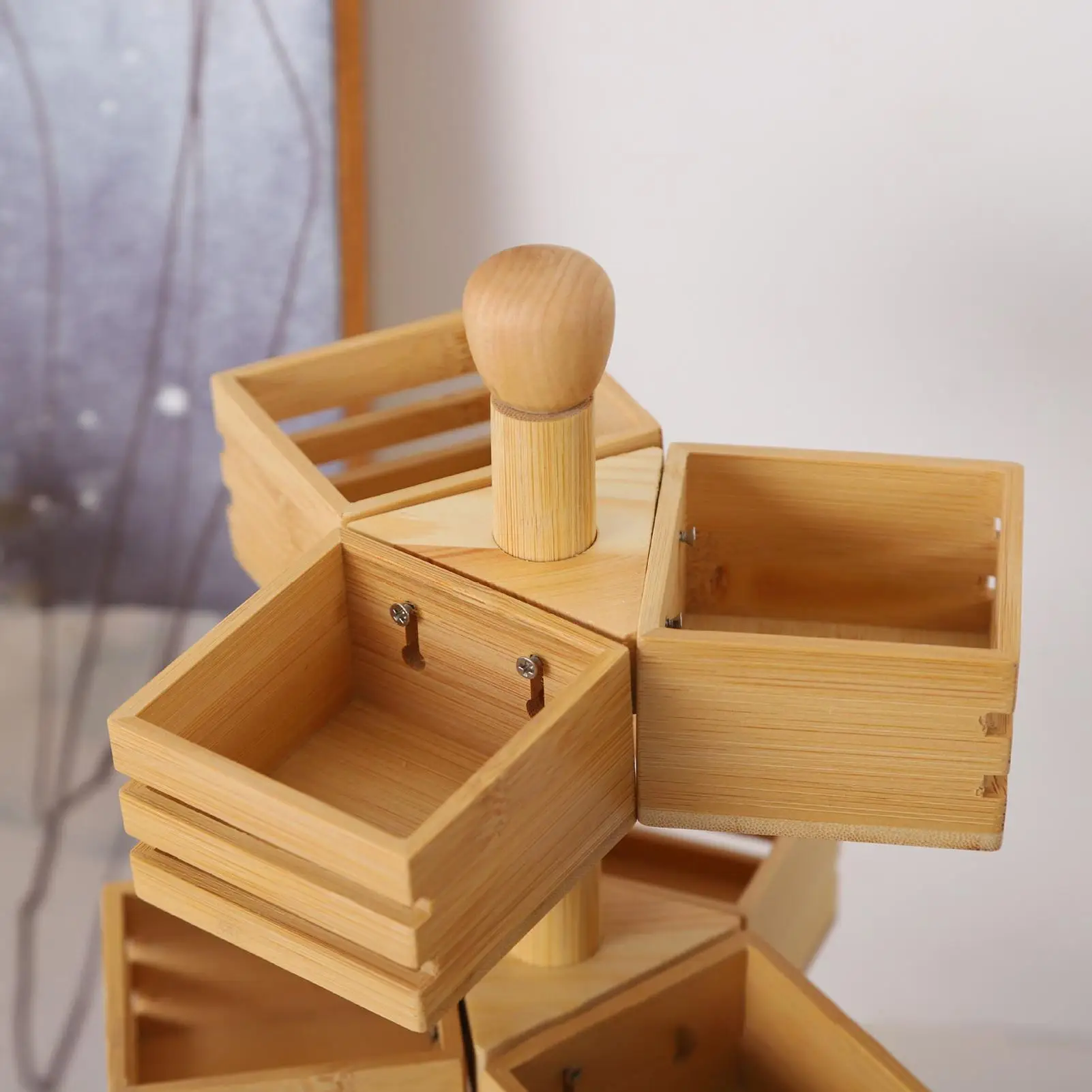 

Органайзер для чайных пакетиков, 3 уровня, 9 отделений, сундук для хранения чая, подставка для чайных пакетиков для дома, кухни, кладовой, кафе, офисного стола