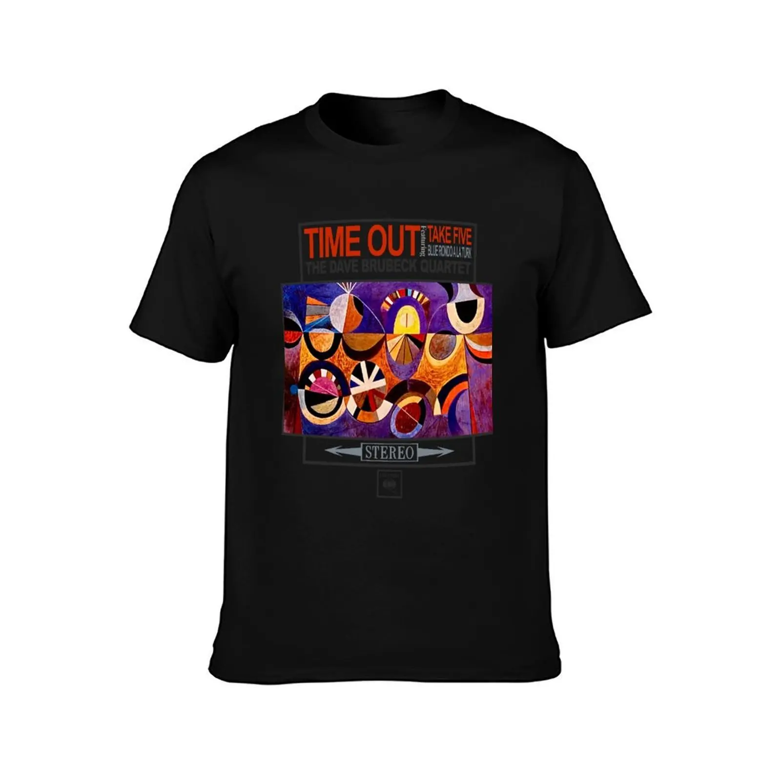 Time Out - The Dave Brubeck Quartet T-Shirt Minimalist Plain Crew Neck T-Shirt