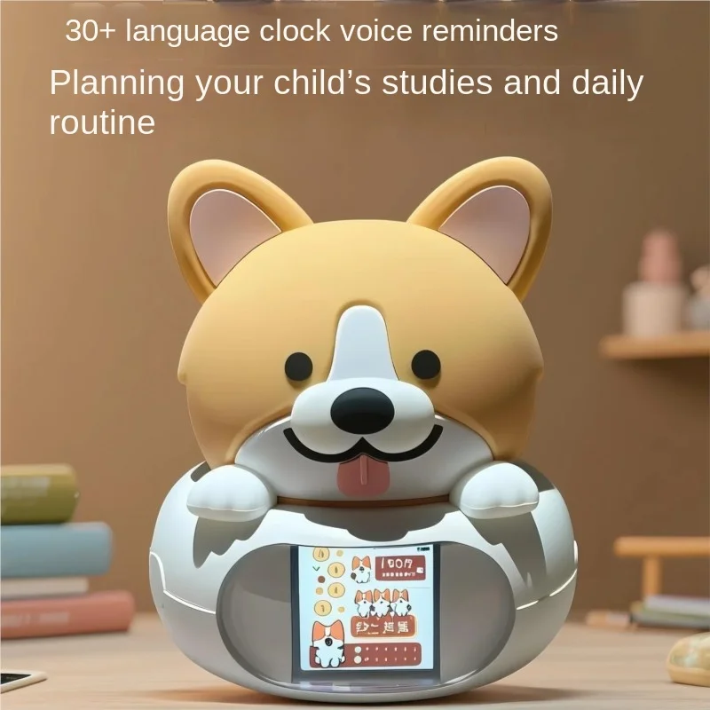Ai Cat Corgi Night Light Bedroom Bedside Cute Companion Robot Intelligence Chat Robot Ai Learning Machine New 2026 DropShipping