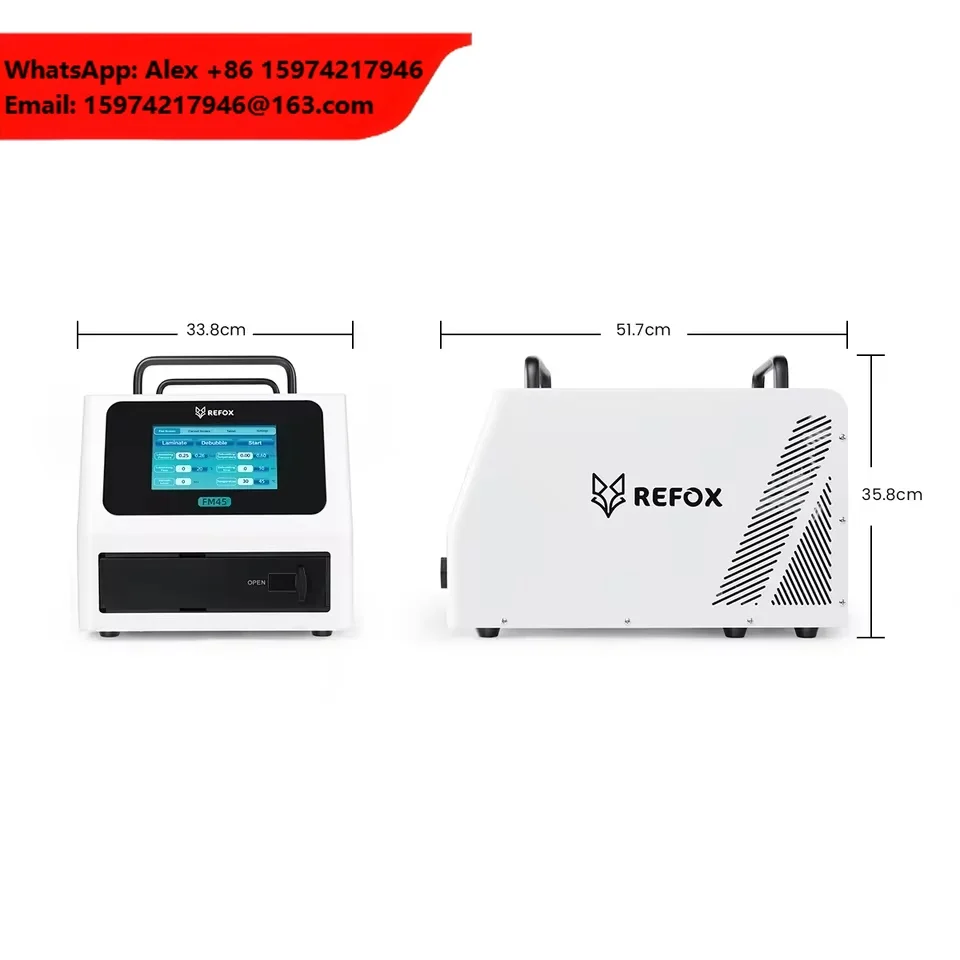 REFOX FM45 Lamination Bubble Remove Machine For 12.9 Inch Screen Refurbish LCD Glass Replacement Phone Repair Tools