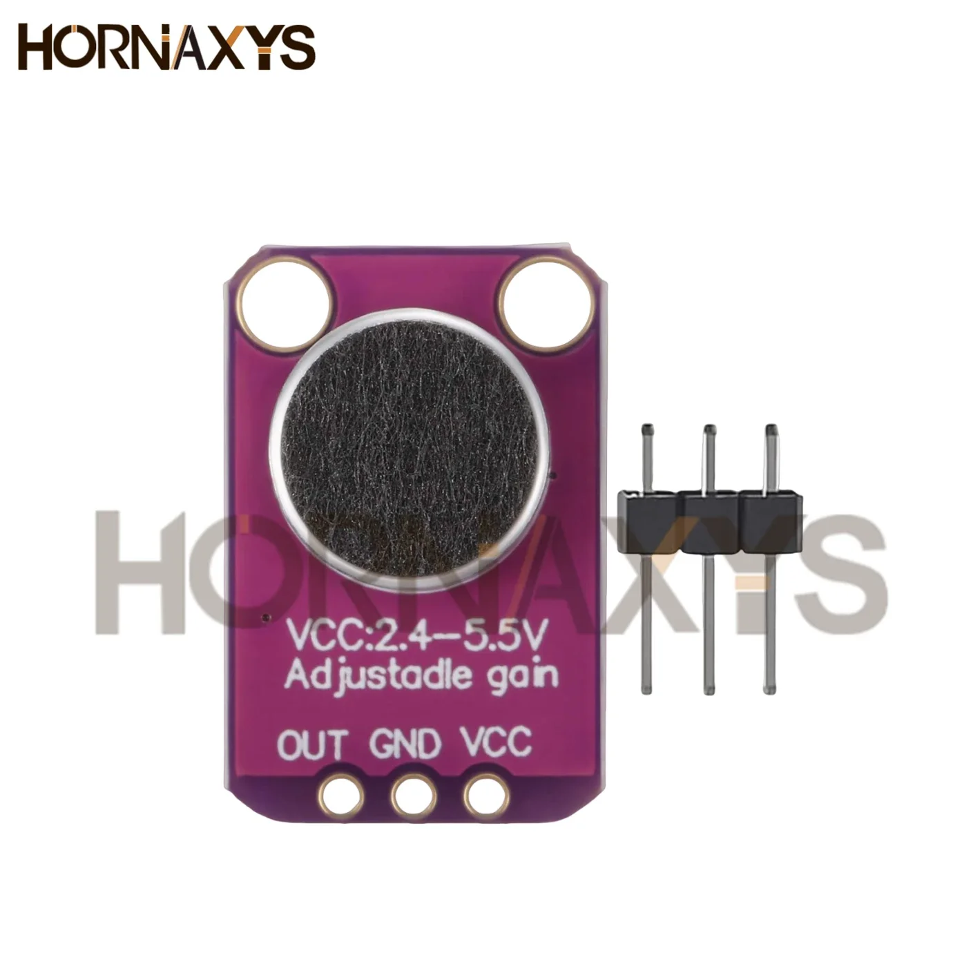 1-10 Uds GY-MAX4466 módulo amplificador de micrófono electret MAX4466 ganancia ajustable para Arduino