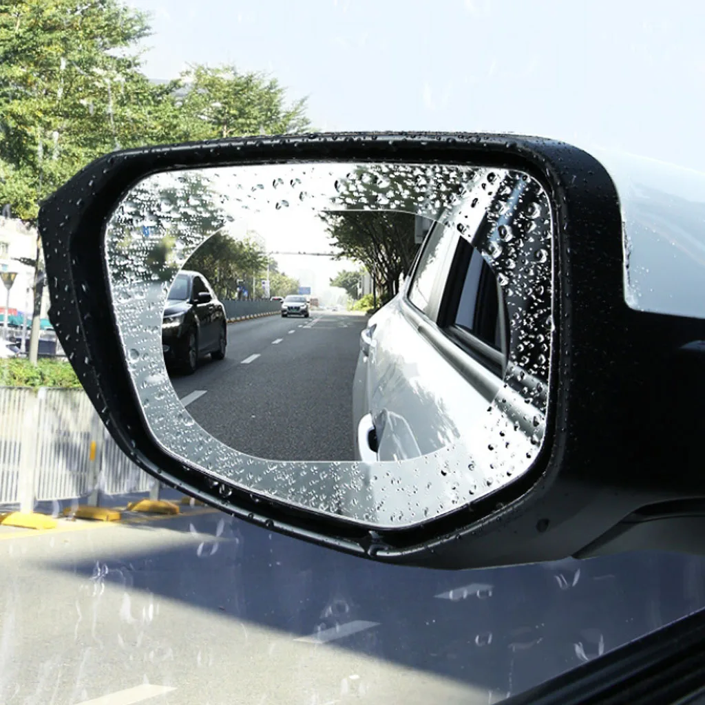 Película impermeable antiniebla para coche, pegatina transparente para ventana, espejo, accesorios