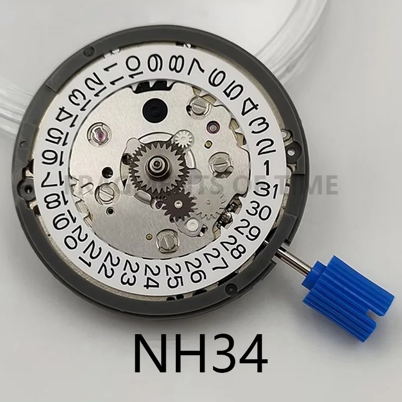 

Automatic Mechanical Movement White Date Window High Precision 24 Jewels NH34A Movement GMT Watch Modification Accessories