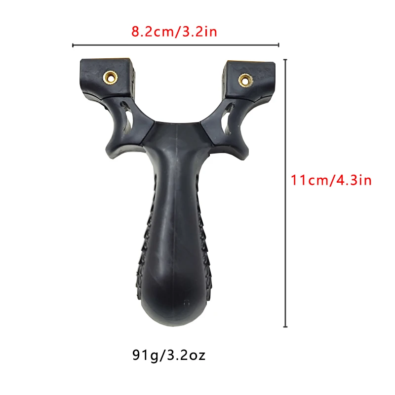 High Density Resin Shooting Hunting Slingshot Adult Fiber Optic Aiming Slingshot Outdoor Rubber Band Shooting Toys