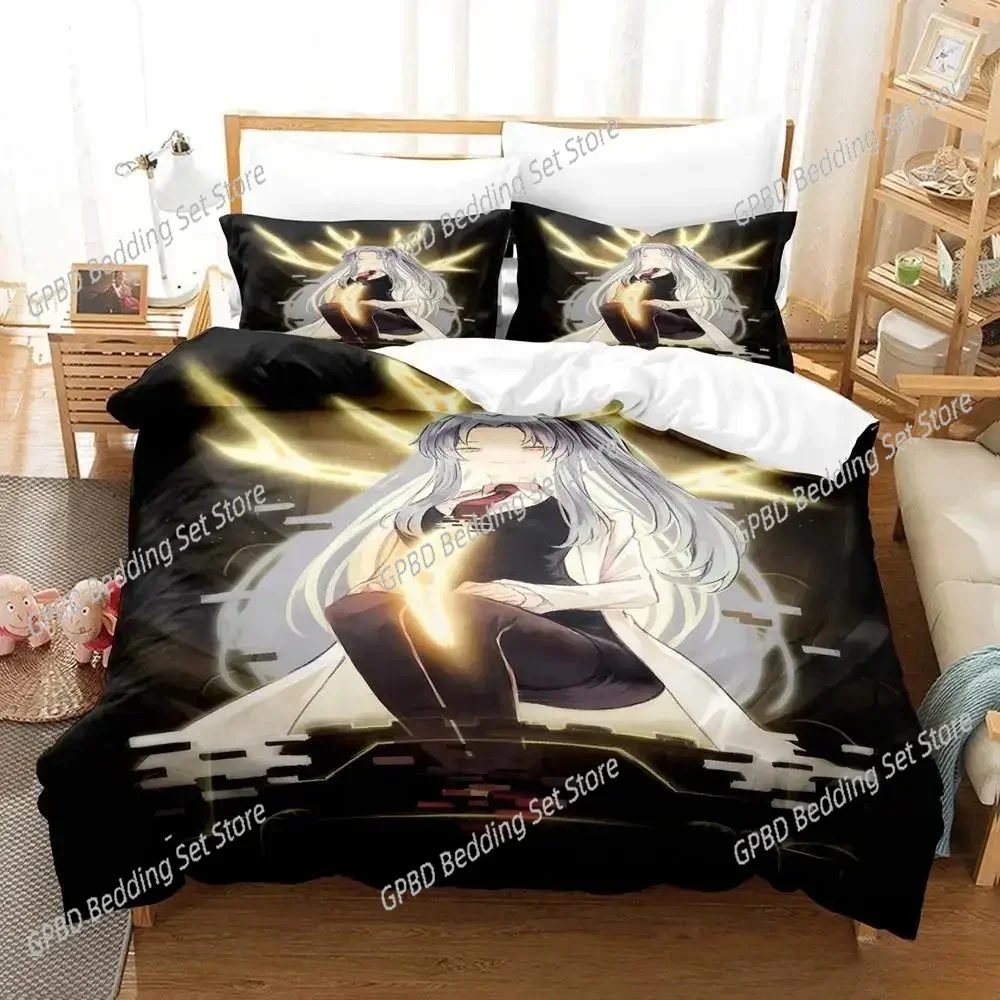 New Game Limbus Company 3D Bedding Set Duvet Cover Pillowcases Single Twin Full Queen King Size Home Decor Quilt Boys Gift