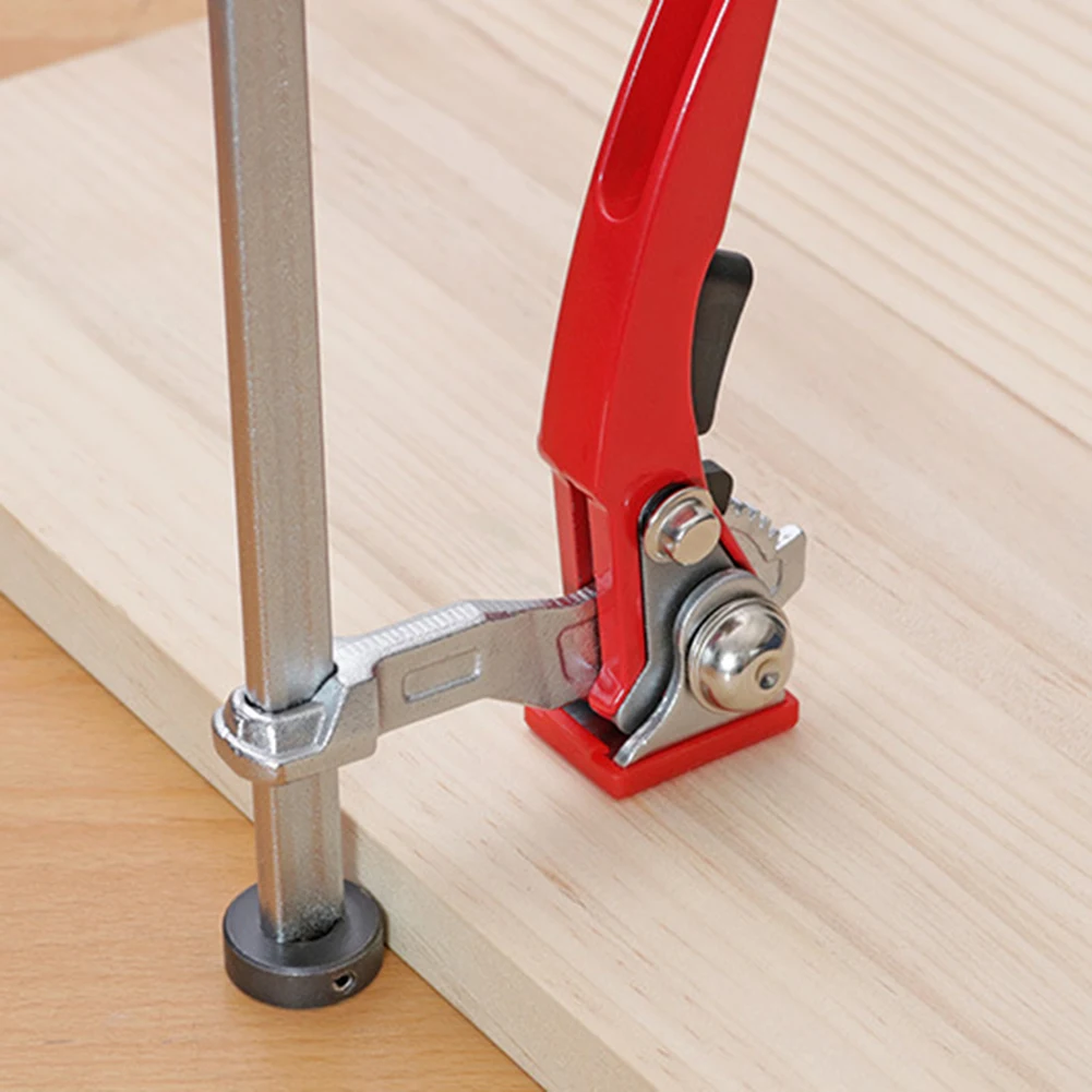 1Pc Quick-Adjust Welding Fixture Vertical Workbench Surfaces Hold Down Clamp For 16mm/28mm Dog Hole For Welding Platform Tools