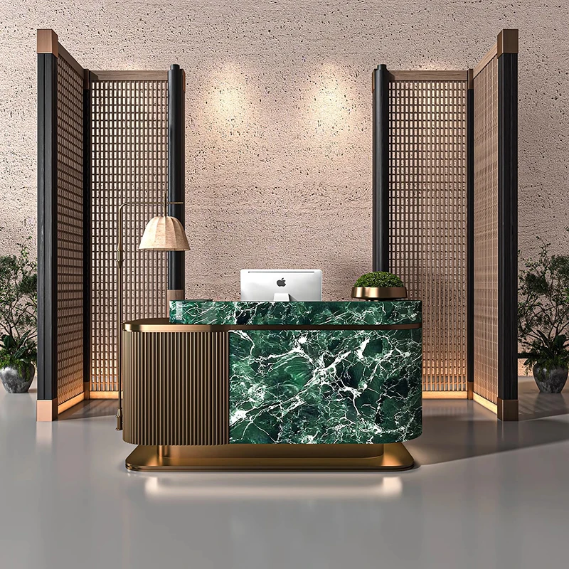 

Unique Creative Drawers Premium Reception Desks Salon Premium Reception Desks Elegant Toonbank Receptie Office Furniture