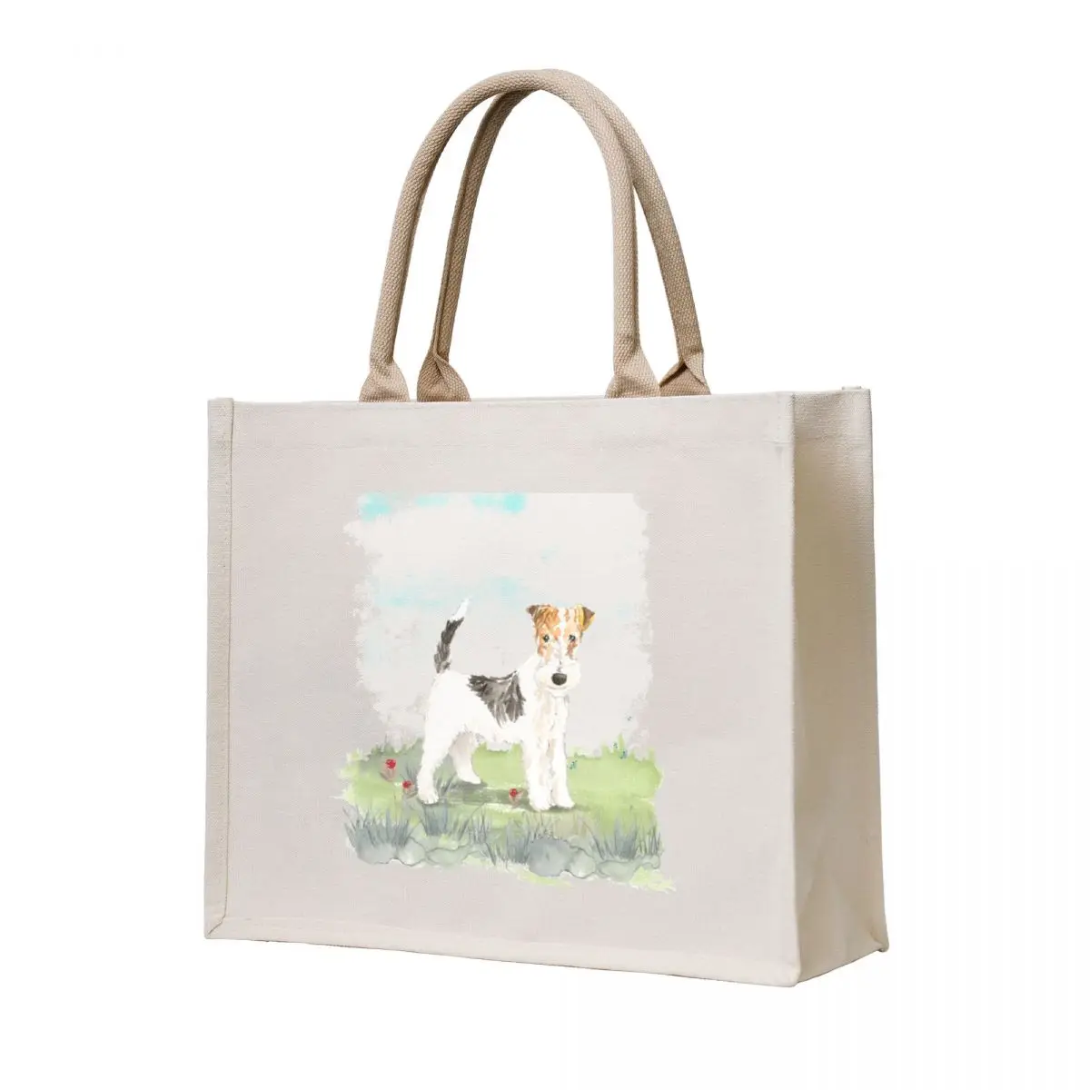 

A Pooch For You - Fox Terrier Tote Bag Women's bag Lady bag Gift