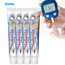 1/2/4Pcs Diabetes Treatment Cream Lower Blood Glucose Diabetics Care Ointment Stabilizes Blood Sugar Level Health Care Plaster