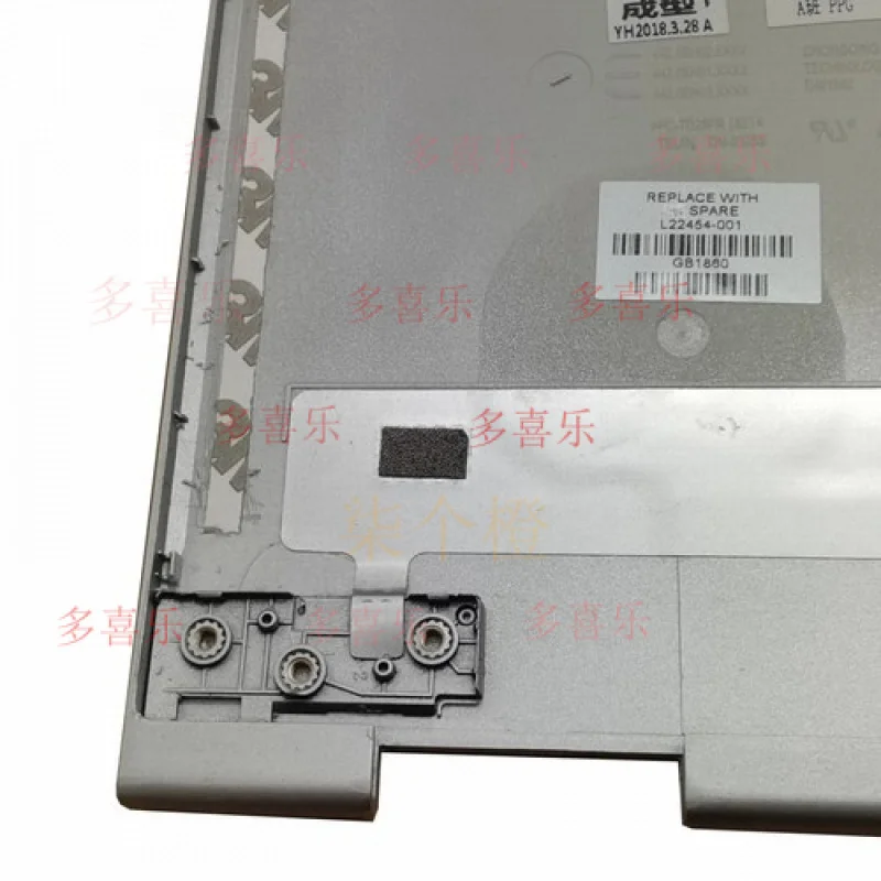 

Верхний чехол ZZMM для HP Pavilion X360 15-CR TPN-W132, задняя крышка ЖК-дисплея, упор для рук L22454-001