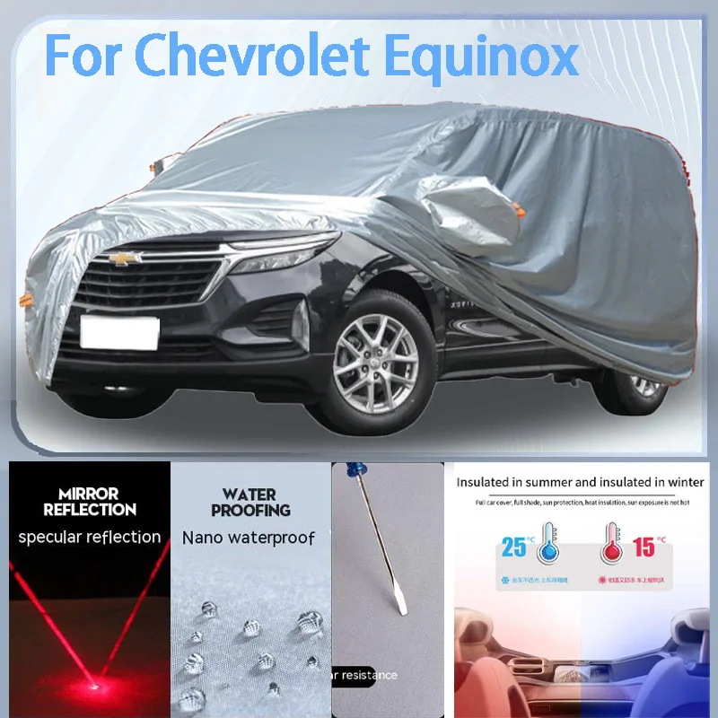 

For Chevrolet Equinox Full Car cover with UV protection and Winter Insulation roles,Rainproof,Snowproof Ati-frost properties.