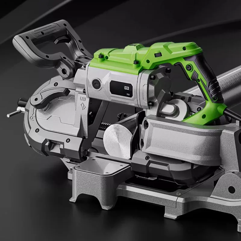 

Portable Band Saw Desktop Metal Cutting Machine Woodworking Machinery Sawing Machine Wood Cutting Power Tool