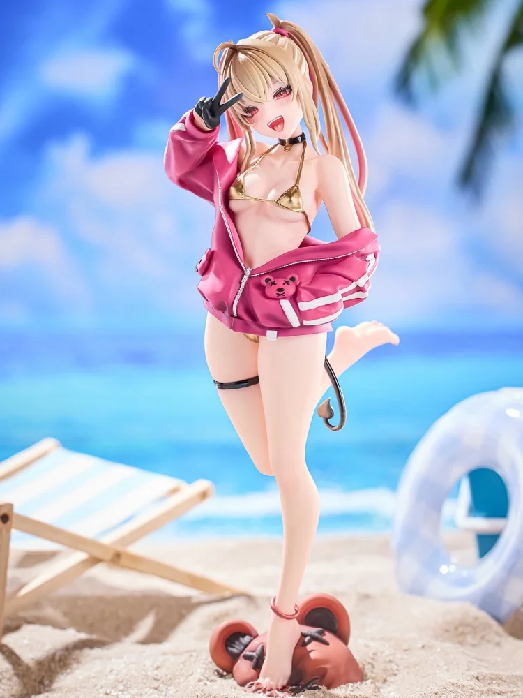 Authentic Anime Figure Akumi 1/9 Scale Easy Pick Swimsuit Collectible Figurine Desktop Display For Anime Collectors - view 3