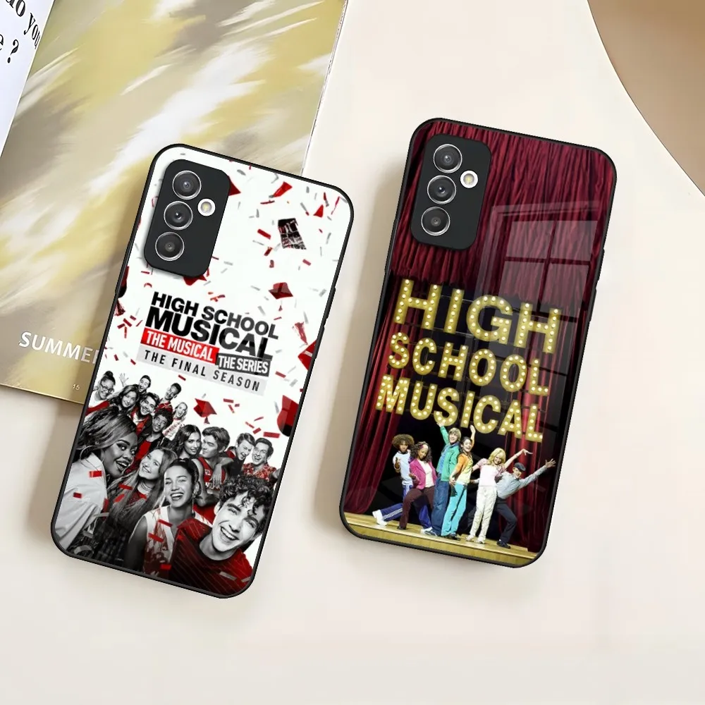 High School Musical Phone Case For Samsung A72 A71 A70 A54 A52 A51 A50 A42 A40 A34 A33 A32 A31 A30 A22 A21 A20 A14 A12 A10 Glass