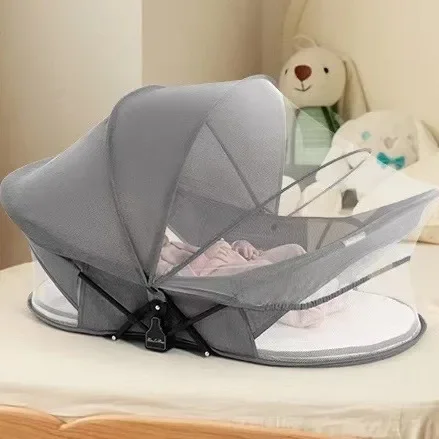 Crib Multi-functional Portable Crib Anti-static Travel Baby Backpack Newborn Bed Foldable