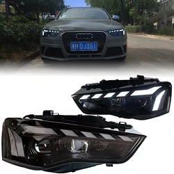 Head Light For Audi A5 2013-2016 автомобильные товары Head Lamp LED Lights Car Accessories Audi A5 Headlights