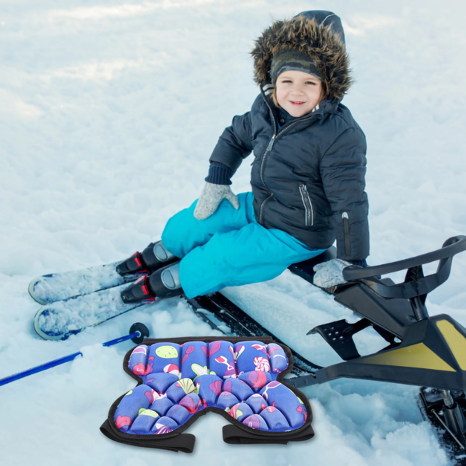 

EVA Hip Protectors Kids Youth Adult Ample Padding Long Wear Skiing Skating Snowboarding Biking Cycling Downhill Trail Hip Thigh
