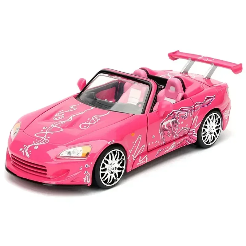 Jada 1:24 Honda S2000 Supercar Alloy Car Model Diecast Toy Vehicle High Simitation Cars Toys Kids Gifts Collection