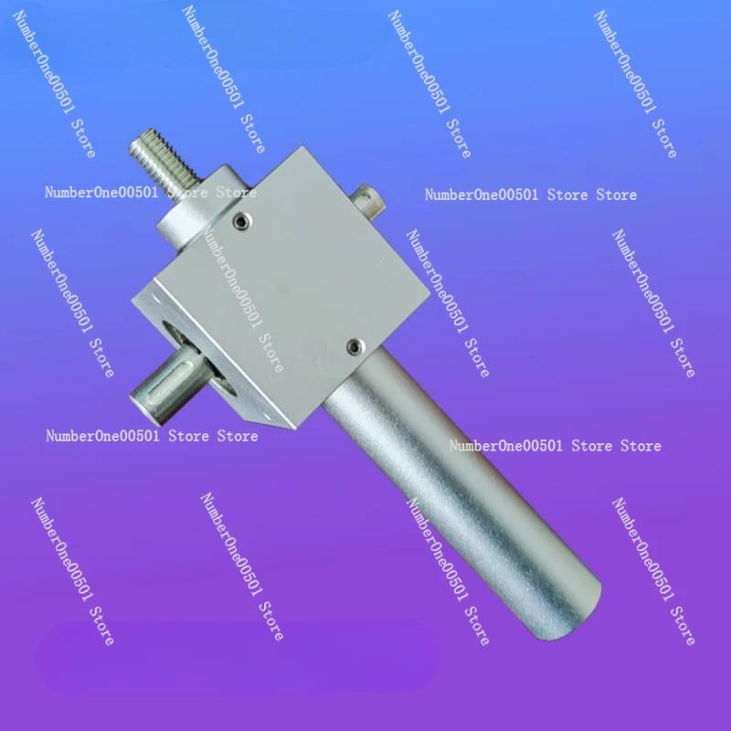 Small Worm Gear and Worm Rod Lift, Large Load and High Precision Fine-tuning Device Aluminum Alloy Shell