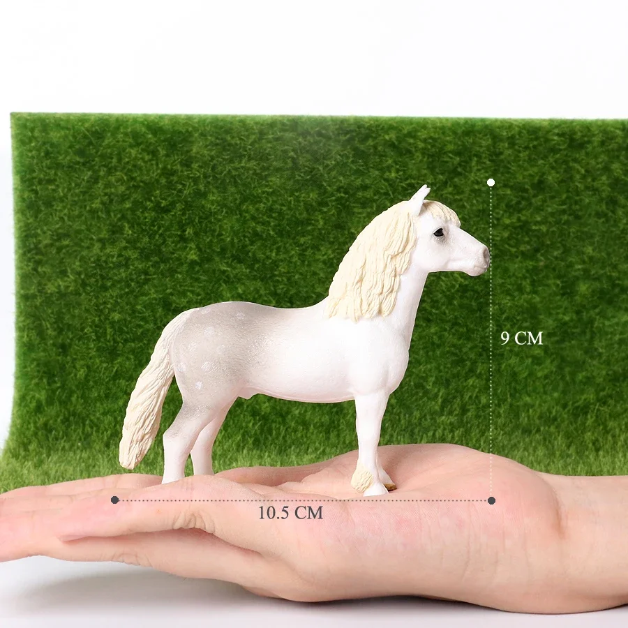 Simulation Farm Animal Toys Horse Figurines Pony Models Sand Table Action Figure Toy Animals Figures Cute Educational Kids Gifts