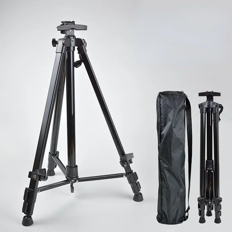 

Upgrade Display Easel Stand Metal Tripod Art Easels Adjustable Easel For Painting Canvases Height From 50-160cm For Table-Top/Fl