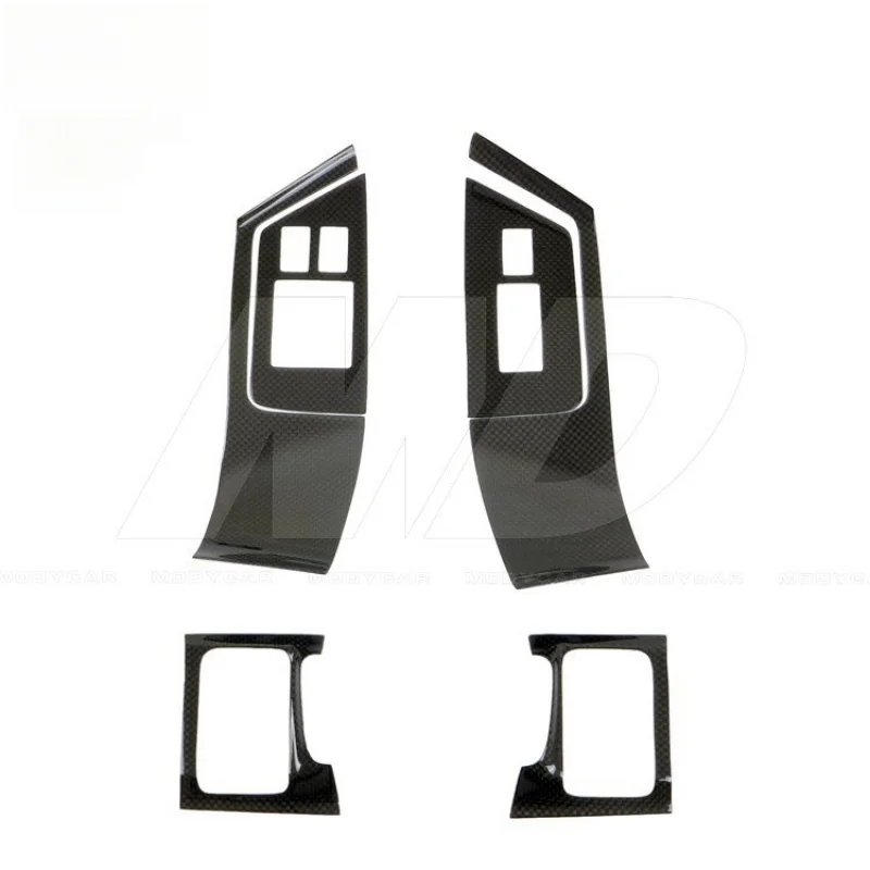 

for Nissan R35 GTR 2008-2016 Forged Carbon Fiber Window Switch Panel (6 Pcs) Rhd