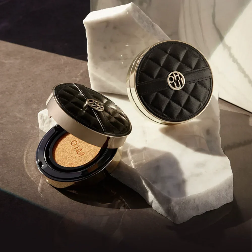 Korea Black Gold Air Cushion BB Foundation Cream Concealer Moisturizing Long-Lasting with Replacement Pack Makeup Cosmetics
