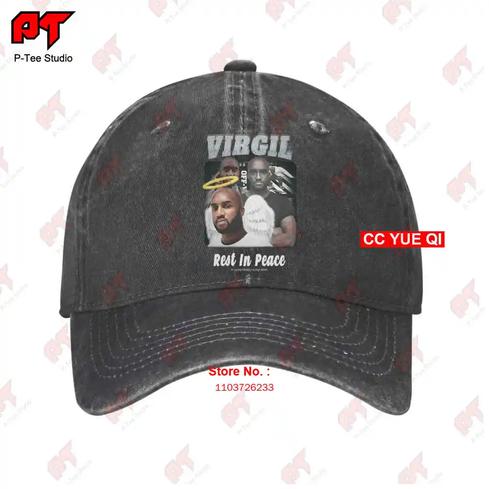 Virgil Abloh Memorial Baseball Caps Truck Cap VLVO