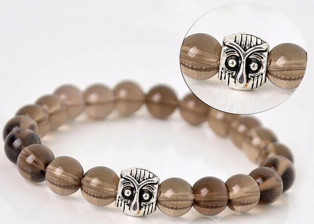 

IQRAH Smoky Quartz Stone Bracelet
