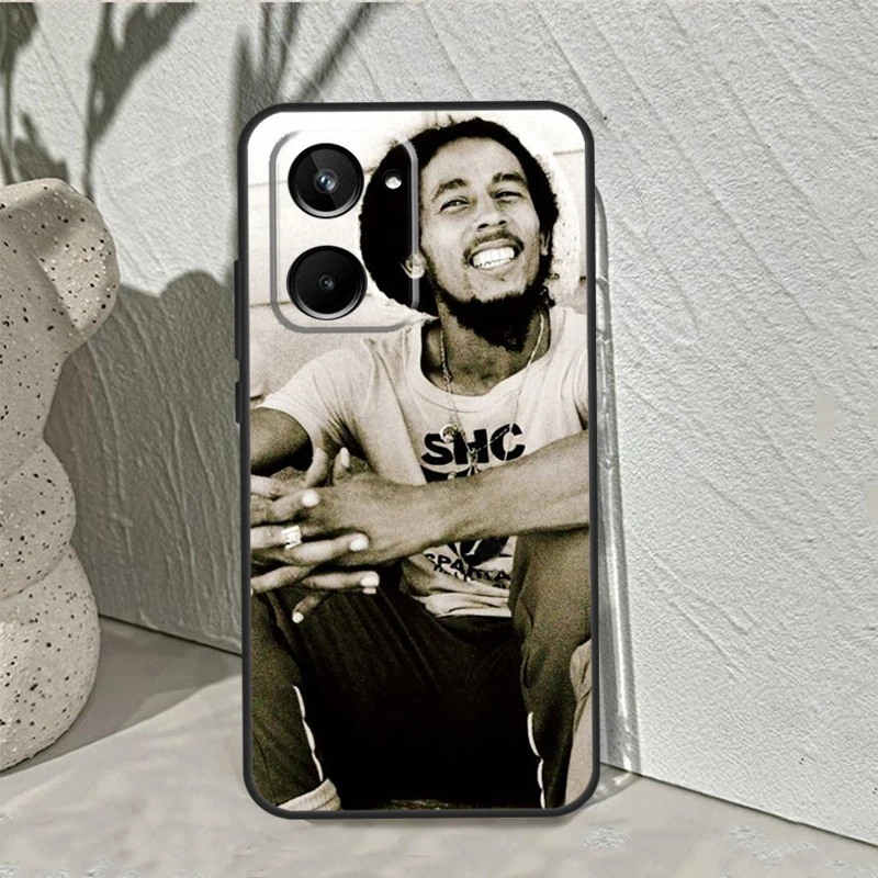 Bob Marley Quotes Rasta Reggae Case For Realme GT Neo5 Neo 3 2 T 8 9 10 11 Pro Plus C15 C25s C21Y C30 C31 C33 C35 C53 C55