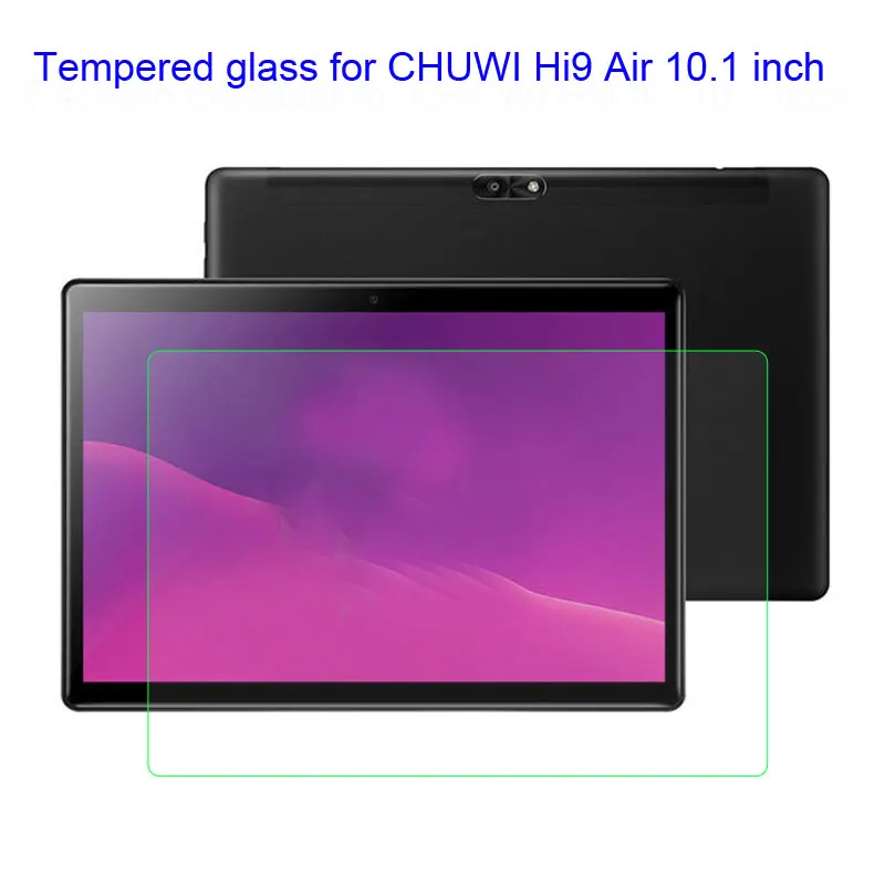 

Myslc Tempred glass for CHUWI Hi9 Air Android 8.0 MT6797 X20 Deca Core 4GB RAM 64GB ROM 10.1 Inch Tablets