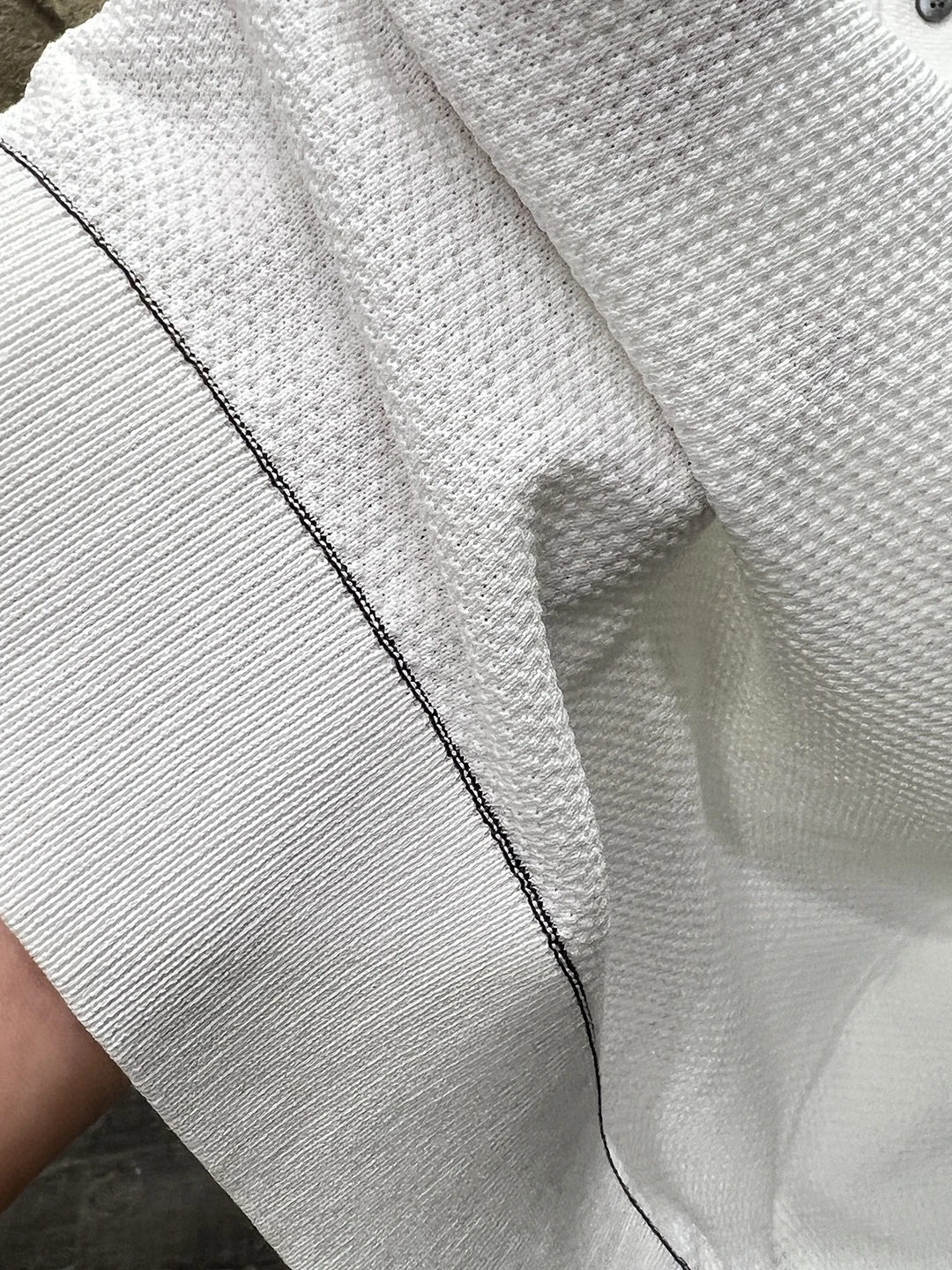 CoolMax القطن يشعر Tead الراقية الصيف irt ort Sve فليب طوق تنفس Refreing الشباب Faion ارتداء اليومي #5