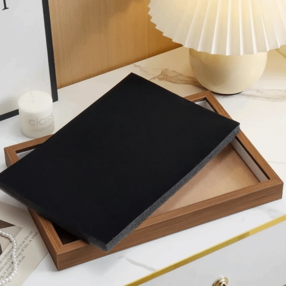 Wall Mounted Badge Display Frame Transparent Dust Cover Large Capacity Pin Storage Box Dust-proof Felt Board Brooch storage box