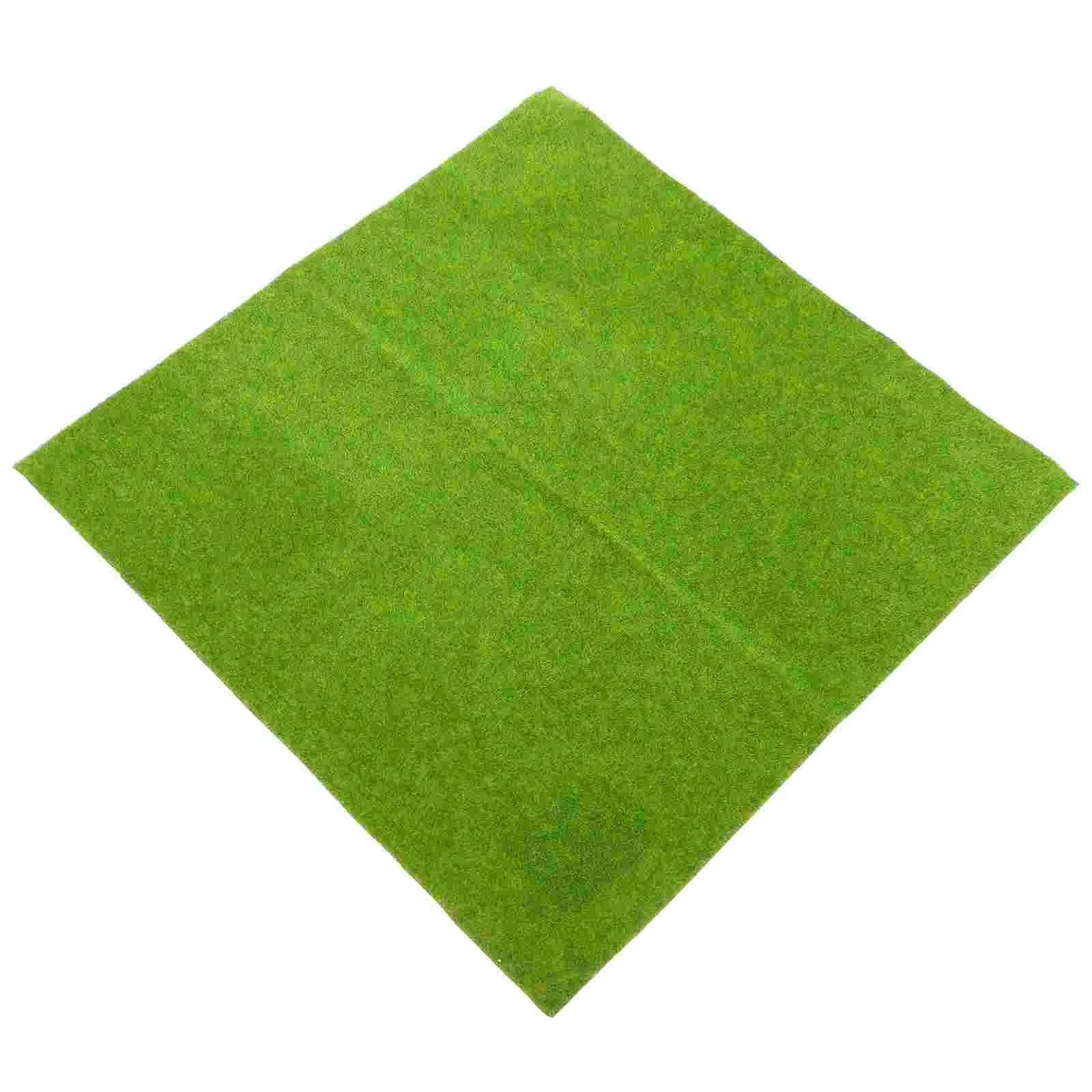 Artificial Sandbox Building Model Material Turf Realistic Grass Rug Plastic for Table