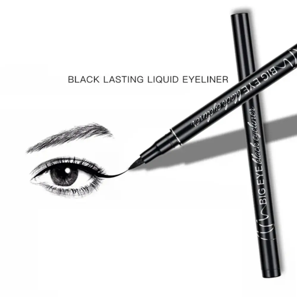 Fashion Slender Head Liquid Eyeliner Long-lasting Sweat-proof Ultra-thin Eyeliner Non Smudging Eyeliner