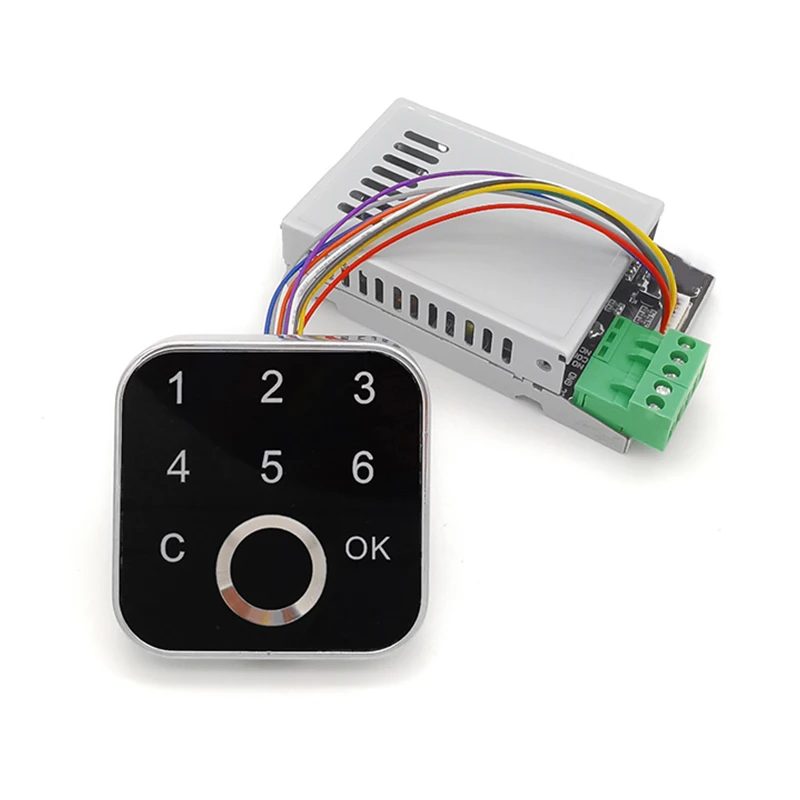 K226+G16 DC10-30V Password Fingerprint Control Board Relay Output Admin/User Fingerprint/Password For Door Access Control System