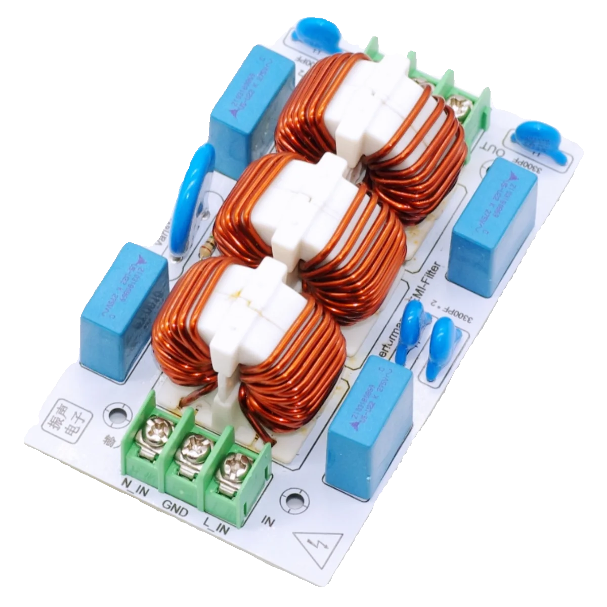 External AC Power Audio Power Amplifier Filter EMI Anti-interference EMC Power Strip Multi-level Common Mode Noise Suppression