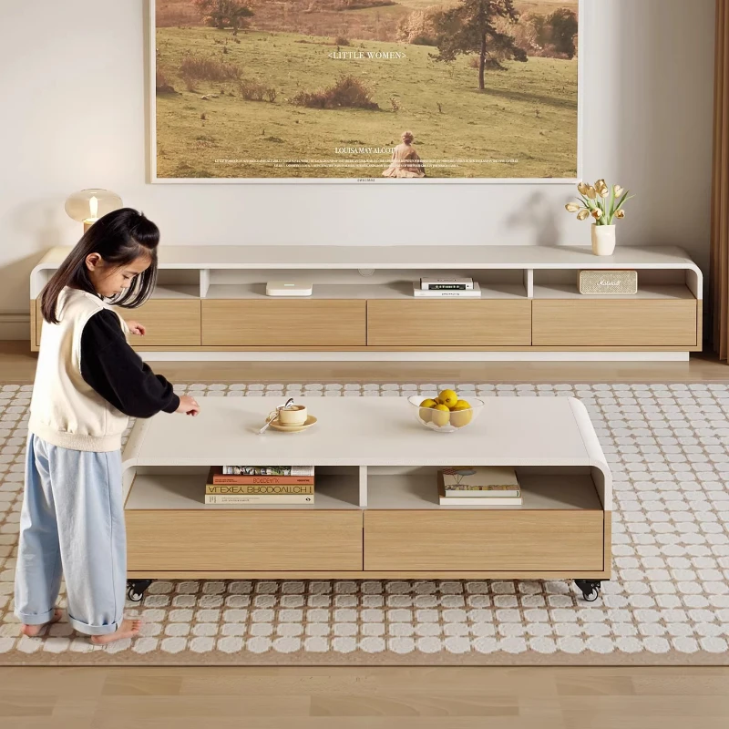 Muebles Modernos para Sala de Estar, Soportes de TV Minimalistas y Estéticos, Soportes de TV de Lujo, Muebles Nórdicos con Almacenamiento, Soporte para TV, Muebles de Moda