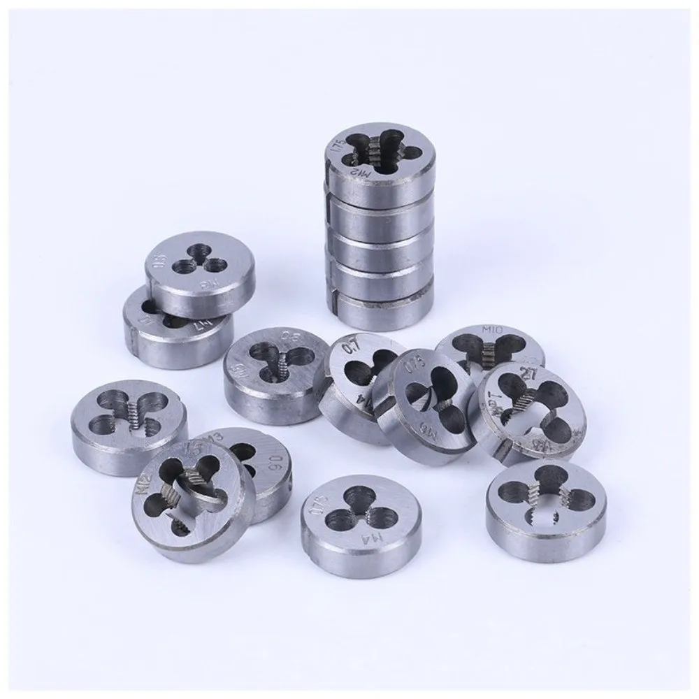 40pcs New Metric Tap And Die Set M3-M12 Metalworking Screw Thread Tap Die Tools Alloy Steel Threading Tool Kit