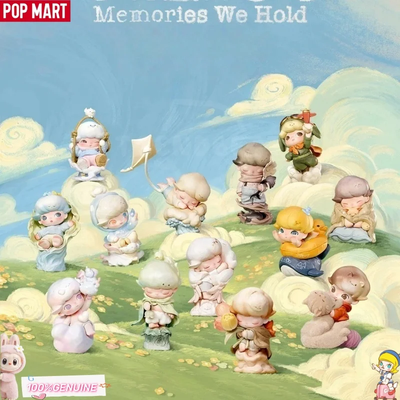

POP MART Dimoo Memories We Hold Series Blind Box Limited Time Kawaii Figure Doll Collectible Desktop Decor Girl Birthday Gift