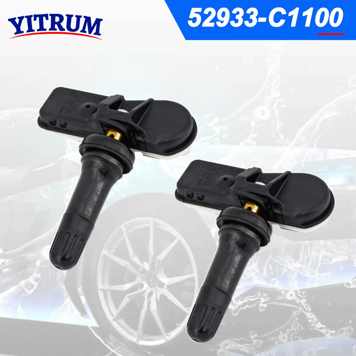

52933-C1100 TPMS Sensor For Hyundai Bayon Tucson 2015 i20 x25 Nexo KIA Carnival 2019 K9 2022 KX7 2017 Telluride 2023